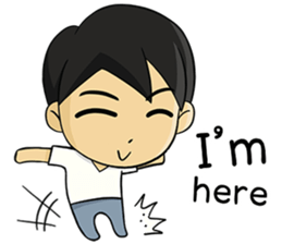 Cute Boy ! sticker #13079587