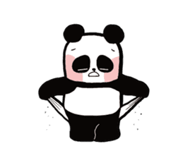 3 Bears - Panda sticker #13079615