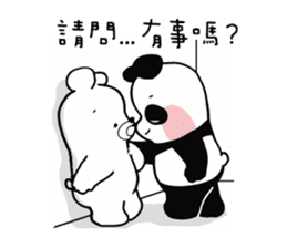 3 Bears - Panda sticker #13079619