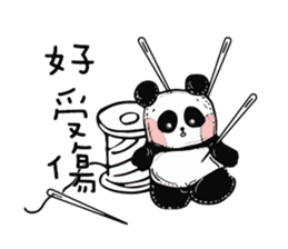 3 Bears - Panda sticker #13079630