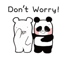 3 Bears - Panda sticker #13079633