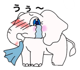 white elephant PAO sticker #13079978