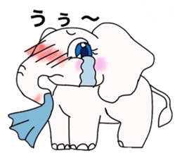 white elephant PAO sticker #13079978