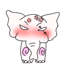 white elephant PAO sticker #13079979