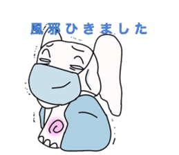 white elephant PAO sticker #13080000