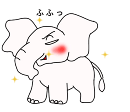 white elephant PAO sticker #13080005