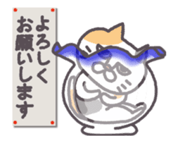 Of peaceful cat , happy every day2 sticker #13080020