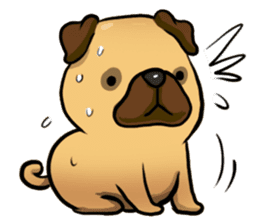 Pugi Pug sticker #13080061