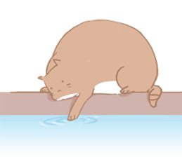 fat Qcat sticker #13080648