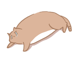 fat Qcat sticker #13080655