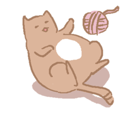 fat Qcat sticker #13080656