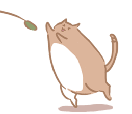 fat Qcat sticker #13080659