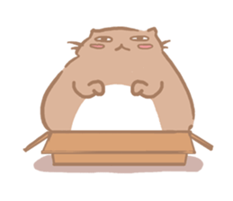fat Qcat sticker #13080662