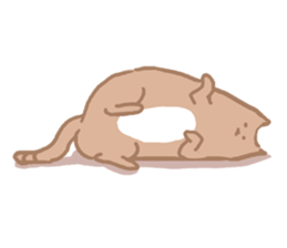 fat Qcat sticker #13080665