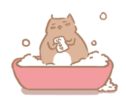fat Qcat sticker #13080669