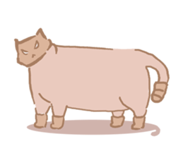 fat Qcat sticker #13080671