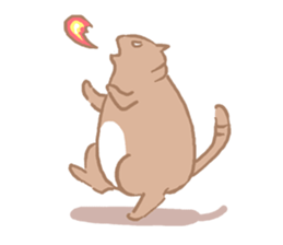 fat Qcat sticker #13080675