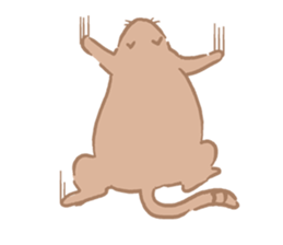 fat Qcat sticker #13080676