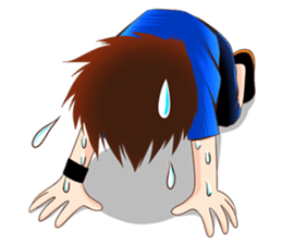 Let's play Badminton (ENG) sticker #13080679