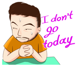 Let's play Badminton (ENG) sticker #13080683