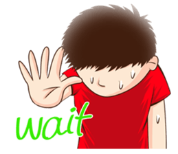 Let's play Badminton (ENG) sticker #13080685