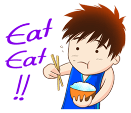 Let's play Badminton (ENG) sticker #13080696