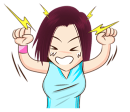 Let's play Badminton (ENG) sticker #13080713