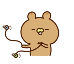 Capone Bear (Minnie pink rabbit friend) sticker #13080800