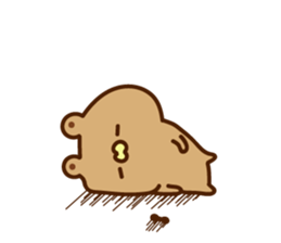 Capone Bear (Minnie pink rabbit friend) sticker #13080804