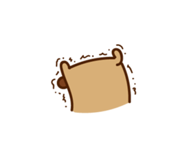 Capone Bear (Minnie pink rabbit friend) sticker #13080809