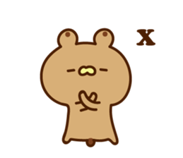 Capone Bear (Minnie pink rabbit friend) sticker #13080811