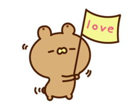 Capone Bear (Minnie pink rabbit friend) sticker #13080825