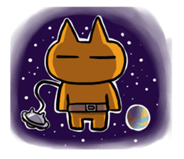 Neko Seijin(cat alien) sticker #13080956
