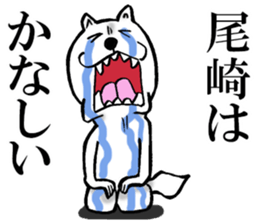 The sticker which Ozaki use sticker #13081783