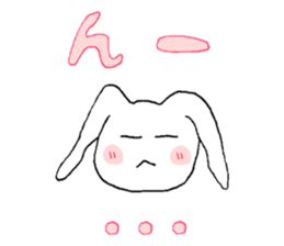 Rabbit Sticker (Name:Usa) sticker #13081819