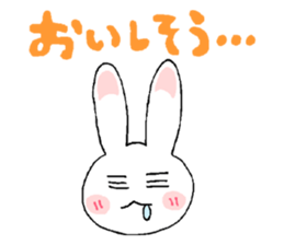 Rabbit Sticker (Name:Usa) sticker #13081831
