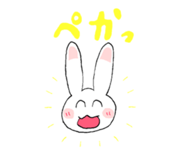 Rabbit Sticker (Name:Usa) sticker #13081833