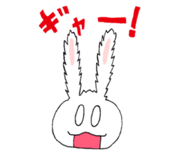 Rabbit Sticker (Name:Usa) sticker #13081840