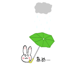 Rabbit Sticker (Name:Usa) sticker #13081841