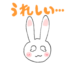 Rabbit Sticker (Name:Usa) sticker #13081848