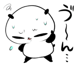 oosaka panda 2 sticker #13082097