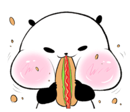 oosaka panda 2 sticker #13082110