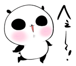 oosaka panda 2 sticker #13082113