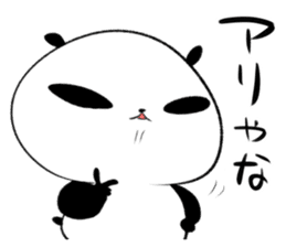 oosaka panda 2 sticker #13082123