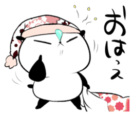 oosaka panda 2 sticker #13082128