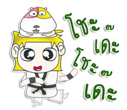 Mr. Takumi. Love Hamster sticker #13082770