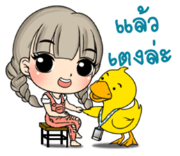 Unna mini girl 2 sticker #13082990