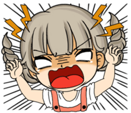 Unna mini girl 2 sticker #13082995