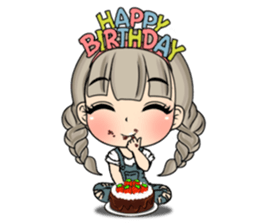 Unna mini girl 2 sticker #13083012