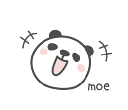 MOE's basic pack,cute panda sticker #13083558